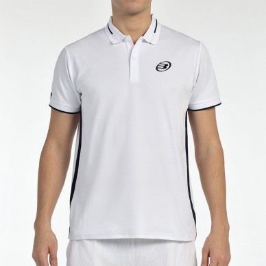 Polo Bullpadel Leiro White Black