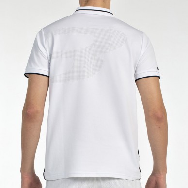 Polo Bullpadel Leiro White Black