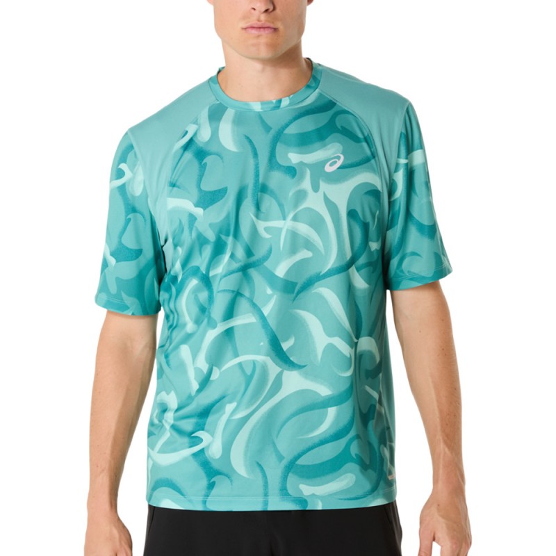 T-shirt Asics Road Lite Show SS Top Green T-shirt Asics Road Lite Show SS Top Green