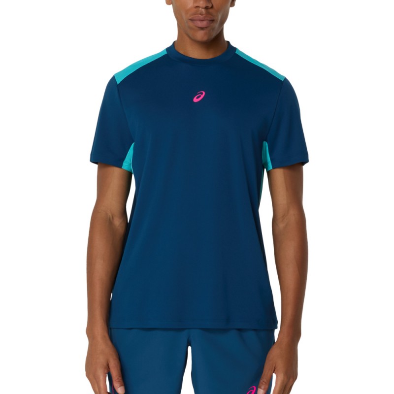 T-Shirt Asics Court SS Top Blue T-Shirt Asics Court SS Top Blue