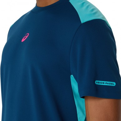 T-Shirt Asics Court SS Top Blue