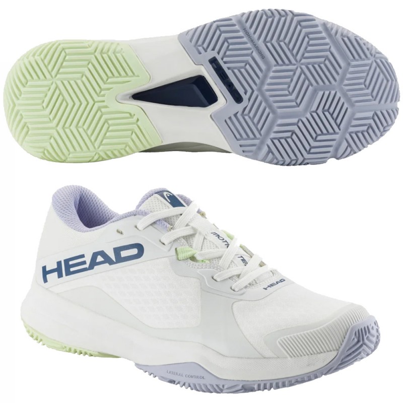 Head Motion Team Women White 2025 Padel Shoes Head Motion Team Women White 2025 Padel Shoes
