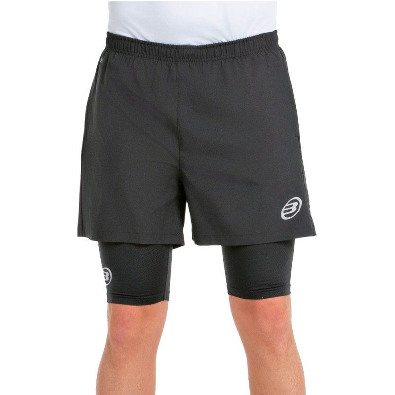 Short Bullpadel Meta Black Short Bullpadel Meta Black