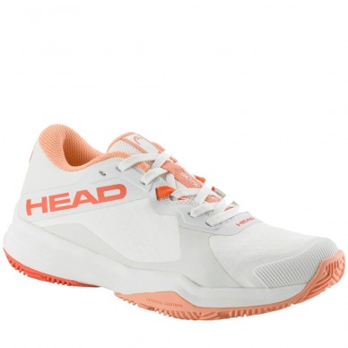 Head Motion Team Woman white coral 2025 Padel Shoes