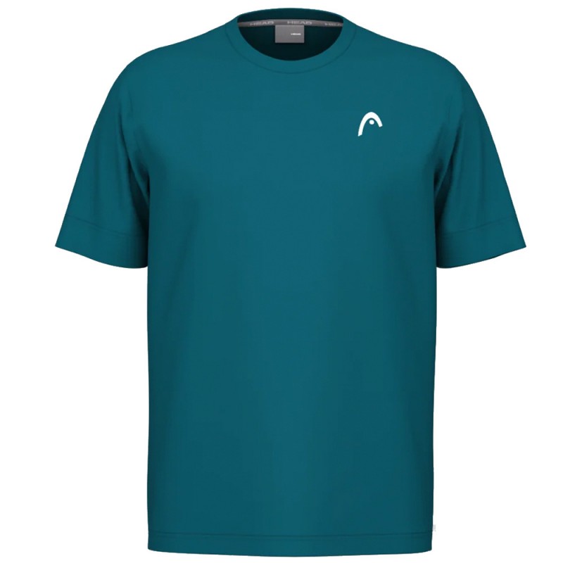 T-shirt Head Slice II teal blue