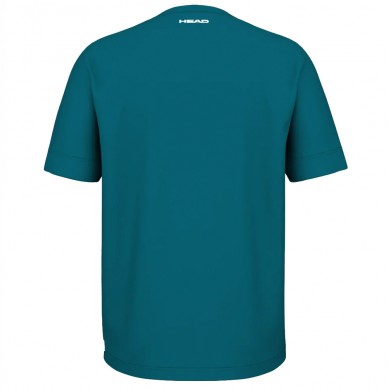 T-shirt Head Slice II teal blue