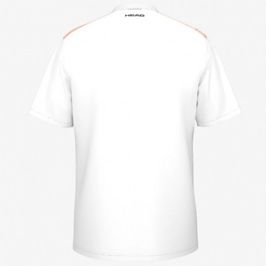 T-shirt Head Topspin white orange
