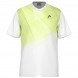T-shirt Head Topspin white lime