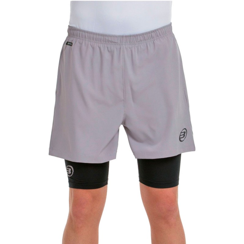 Short Bullpadel Meta Grey Short Bullpadel Meta Grey