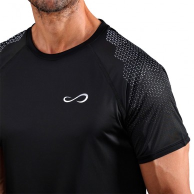T-shirt Endless Feisty Hexagon black