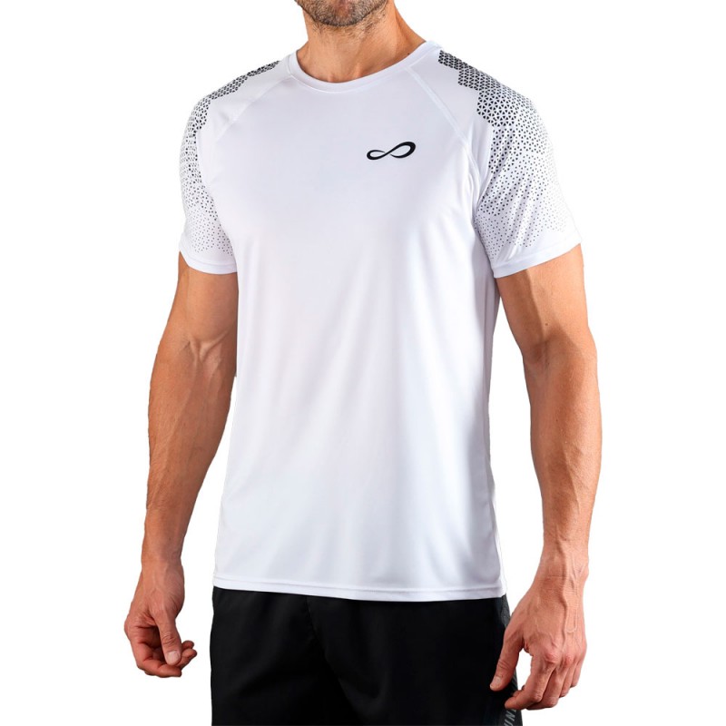 T-shirt Endless Feisty Hexagon white
