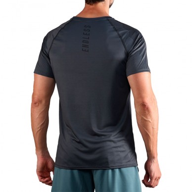 T-shirt Endless Feisty Hexagon grey