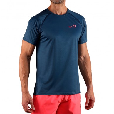 T-shirt Endless Feisty Hexagon Abyss Blue