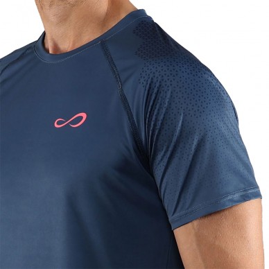 T-shirt Endless Feisty Hexagon Abyss Blue
