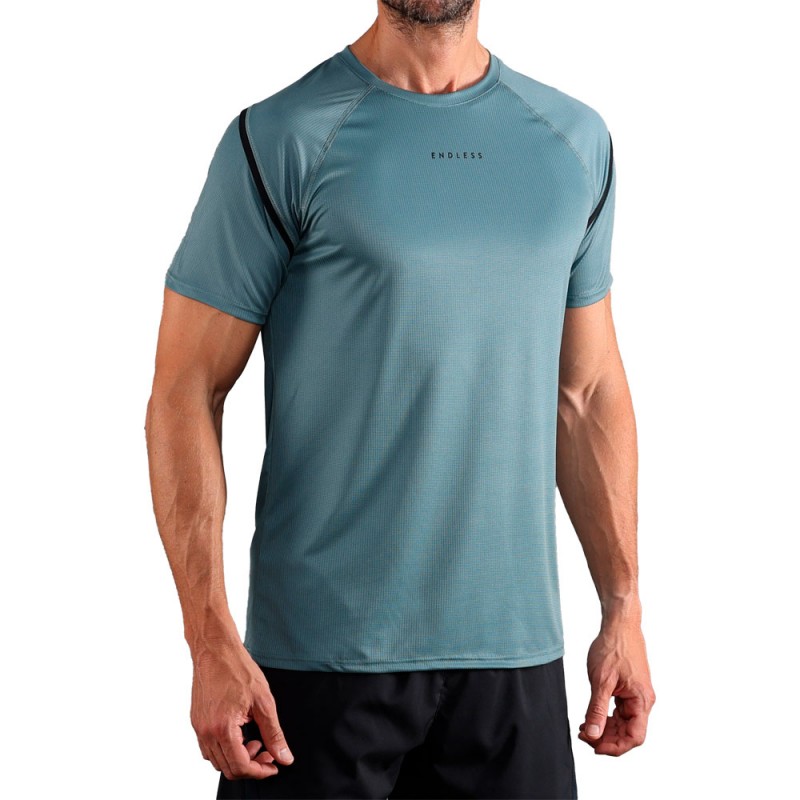 T-shirt Endless Aphex Blue T-shirt Endless Aphex Blue