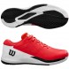 Wilson Rush Pro Ace Clay red white 2025 padel shoes
