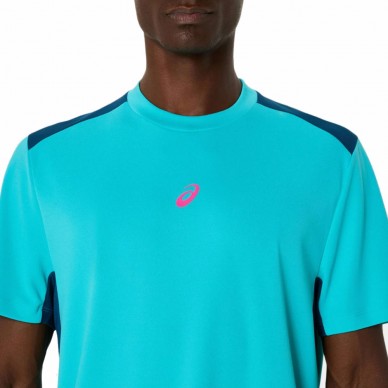 T-shirt Asics Court SS Top electric blue