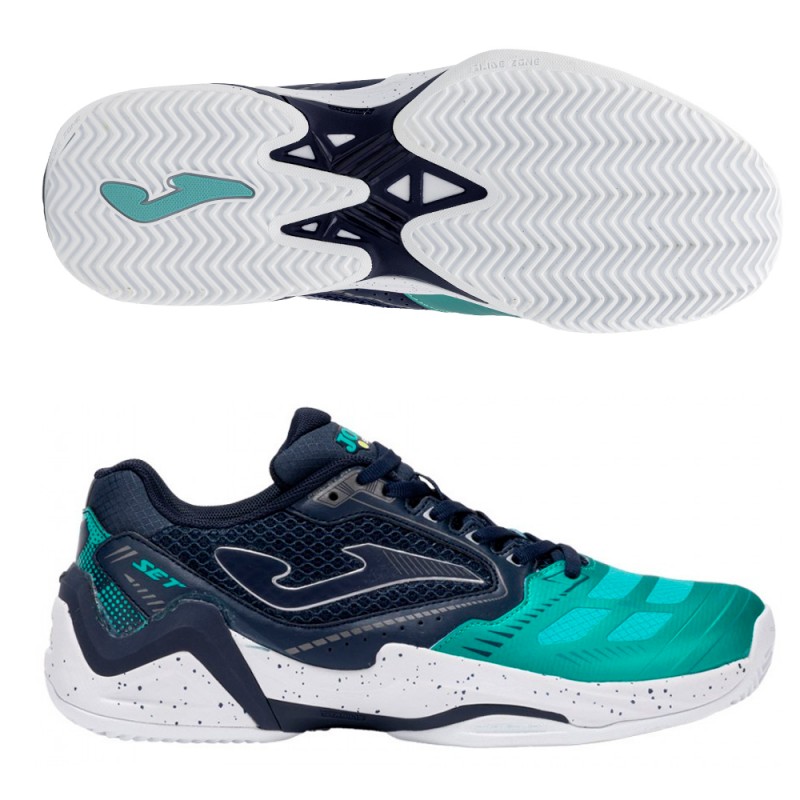 Joma Set 2543 turquoise navy 2025 Padel Shoes Joma Set 2543 turquoise navy 2025 Padel Shoes