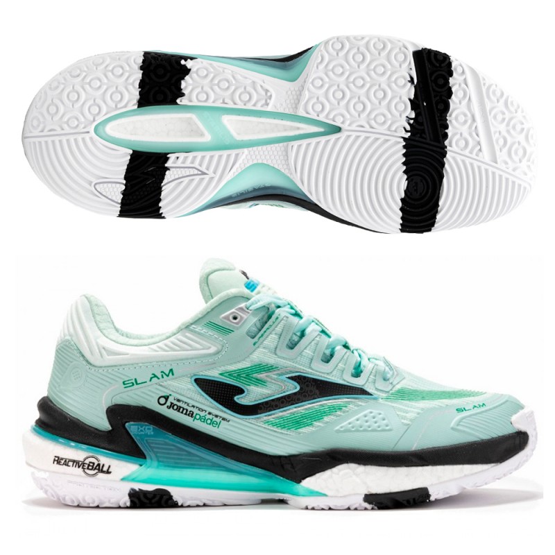 Joma Slam Lady 2527 Turquoise 2025 Padel Shoes