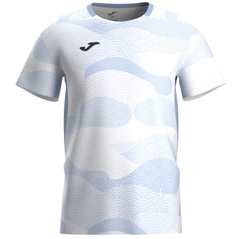 T-shirt Joma Challenge print blue white T-shirt Joma Challenge print blue white