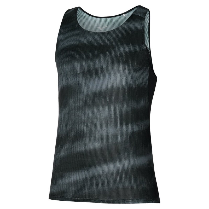 T-shirt Mizuno Dryaeroflow Graphic Tank black