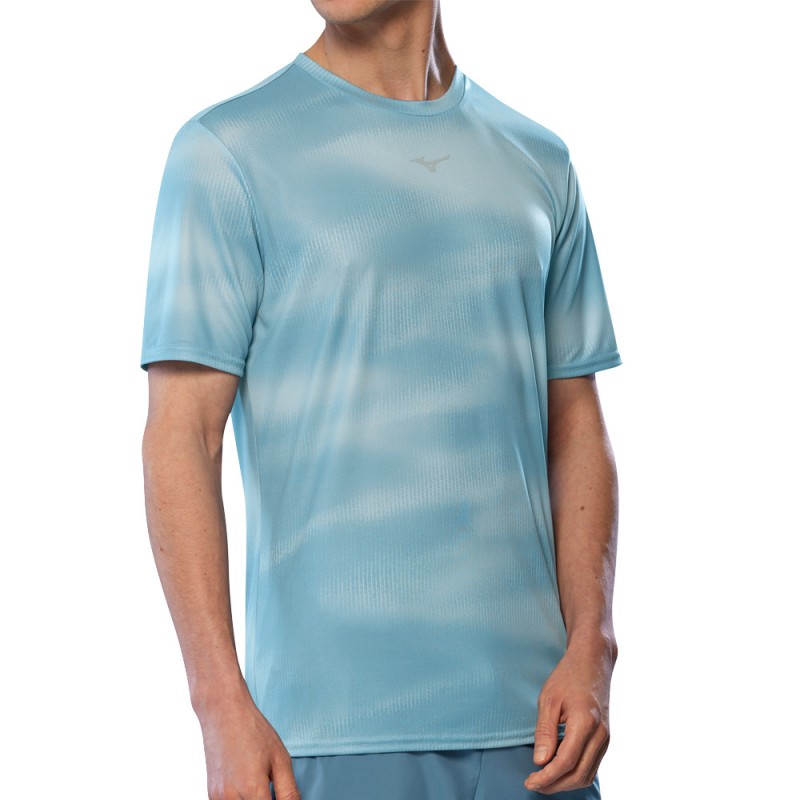 T-shirt Mizuno Core Graphic TEE blue T-shirt Mizuno Core Graphic TEE blue