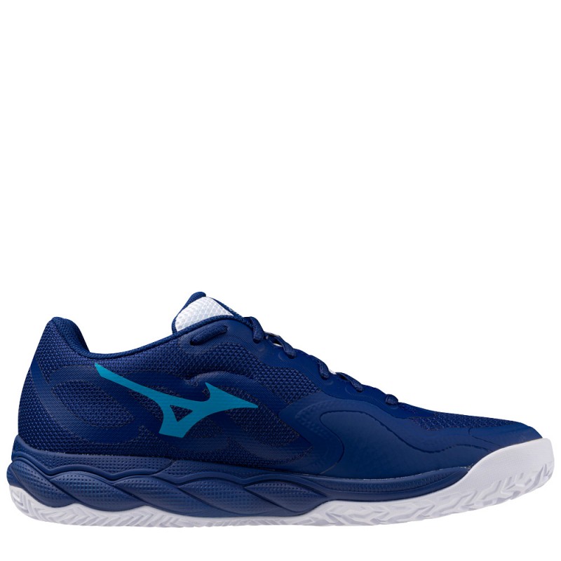 Mizuno Wave Enforce Court CC bellwether blue white 2025 Padel Shoes Mizuno Wave Enforce Court CC bellwether blue white 2025 Padel Shoes