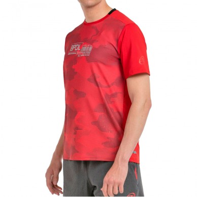 T-shirt Bullpadel Esgos red