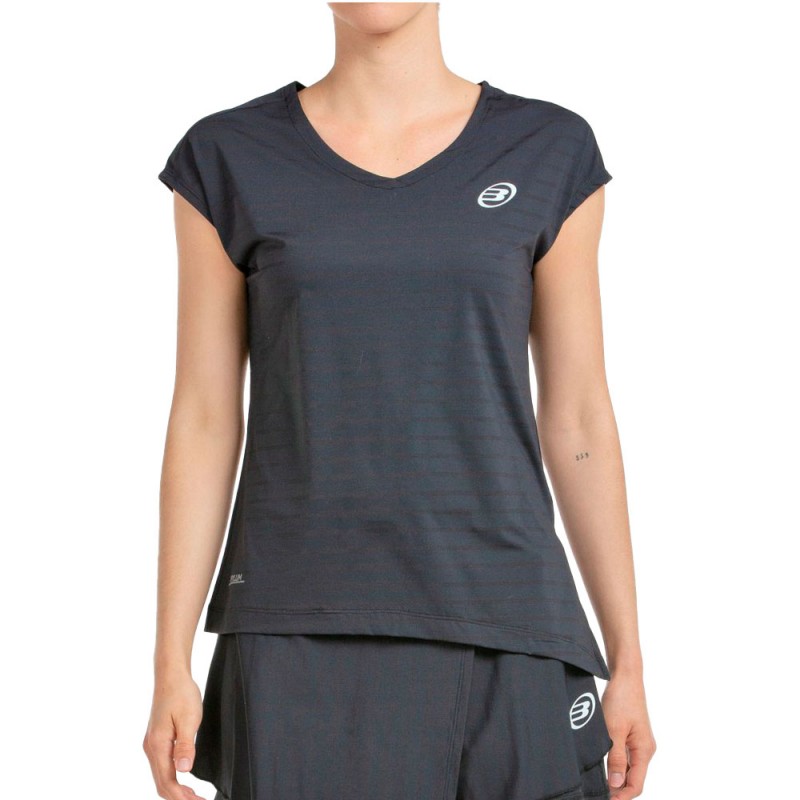 T-shirt Bullpadel Adoros black T-shirt Bullpadel Adoros black