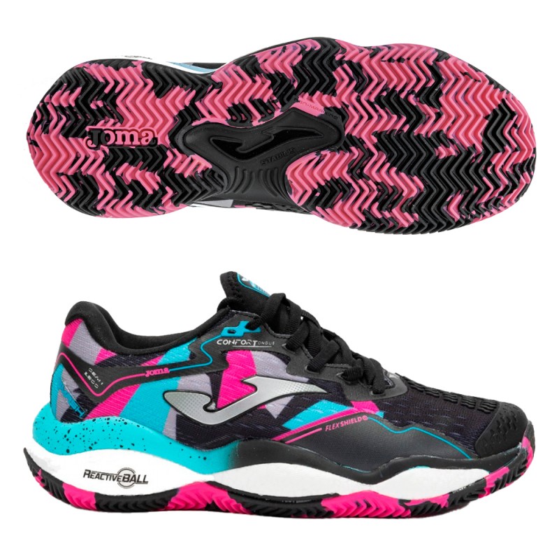 Joma Smash Lady 2501 black 2025 Padel Shoes