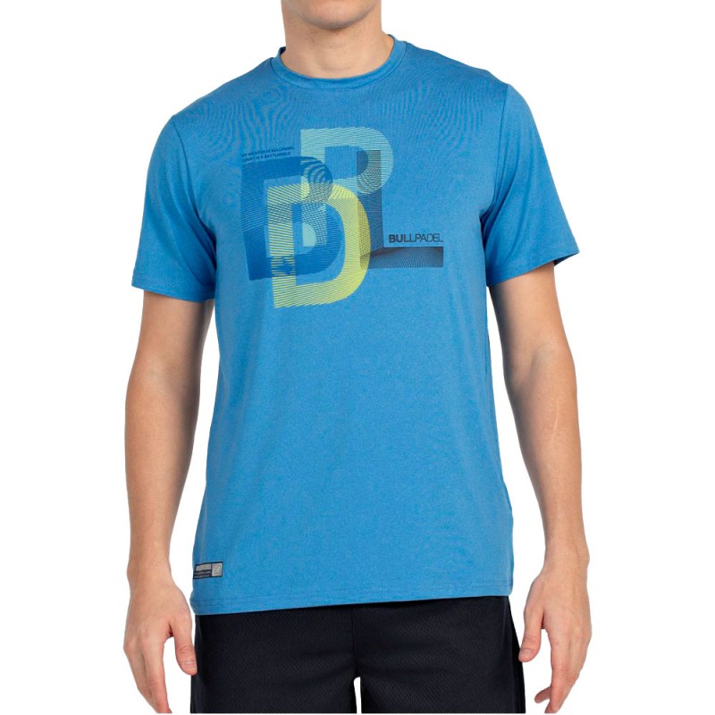 T-shirt Bullpadel Bebas blue T-shirt Bullpadel Bebas blue