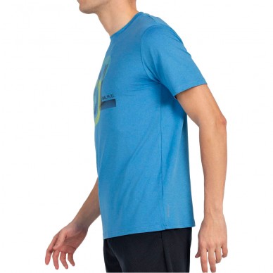 T-shirt Bullpadel Bebas blue
