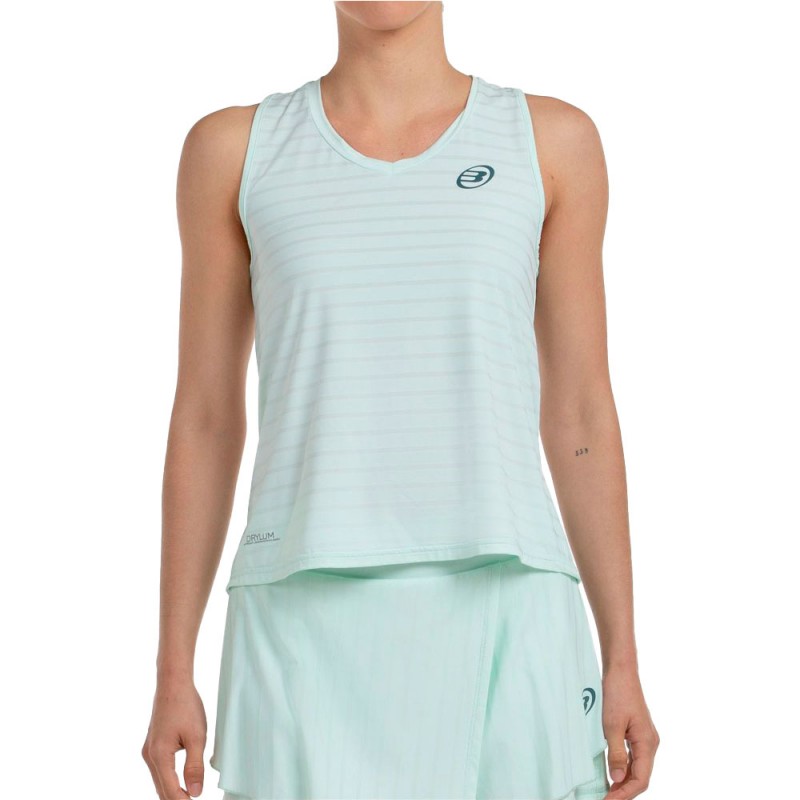 T-shirt Bullpadel Adies green water