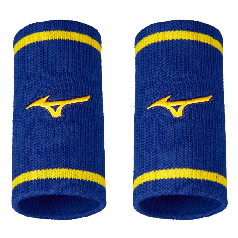 Wristbands Mizuno Long W/Line blue Wristbands Mizuno Long W/Line blue