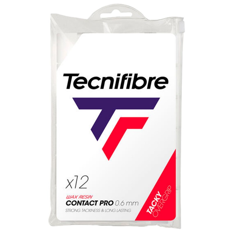 Overgrips Tecnifibre Pro Contact x12 white