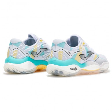 Joma Smash Lady 2532 white blue 2025 Padel Shoes