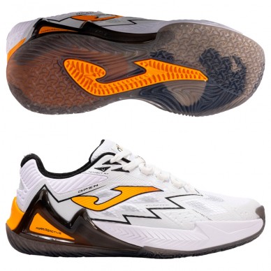 Joma Open Men 2532 white orange 2025 Padel Shoes
