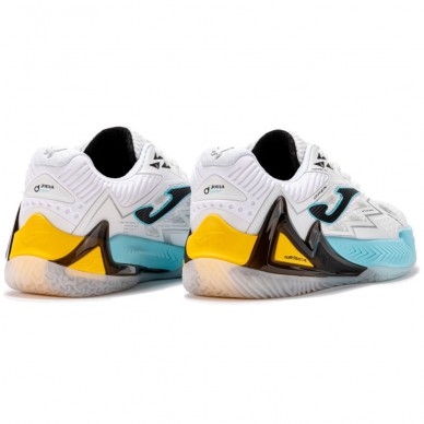 Joma Open Men 2502 white turquoise 2025 Padel Shoes
