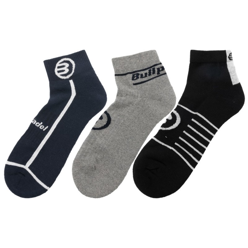 Socks Bullpadel BP254 Pack of 3 Colors Socks Bullpadel BP254 Pack of 3 Colors