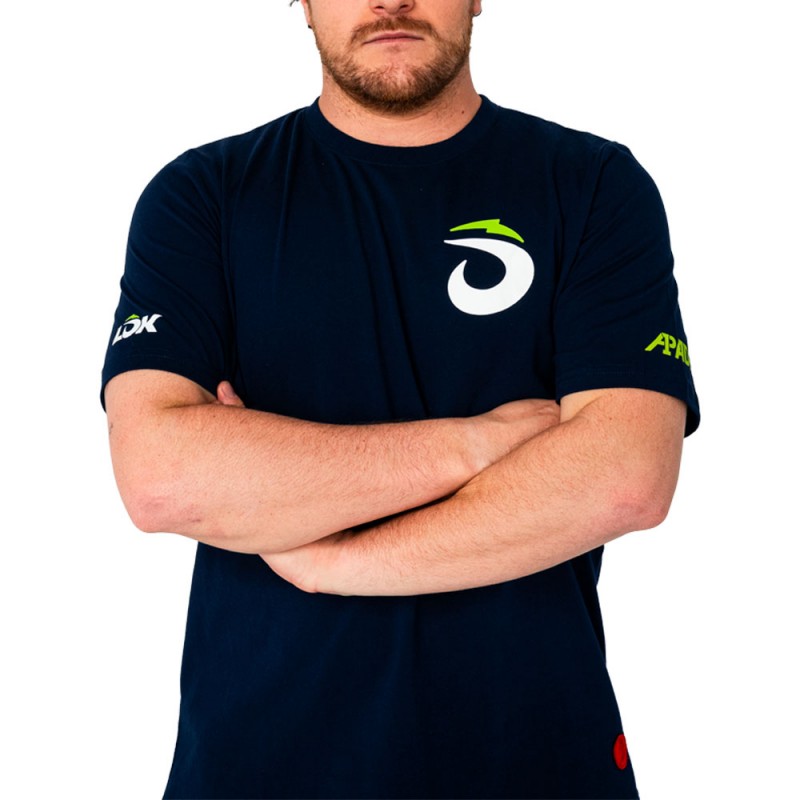 T-shirt Lok Glacier A1Padel navy blue T-shirt Lok Glacier A1Padel navy blue