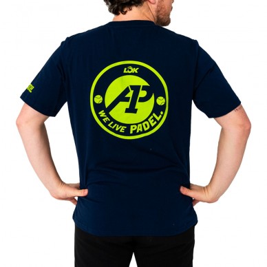 T-shirt Lok Glacier A1Padel navy blue