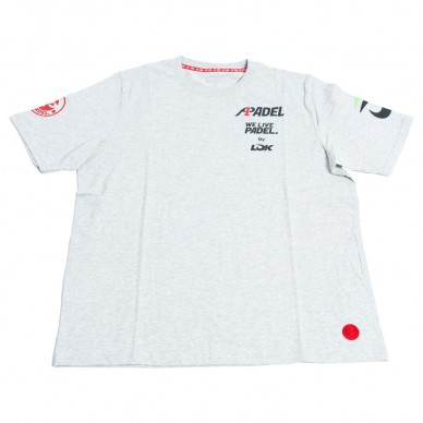 T-shirt Lok Bridger A1Padel light gray