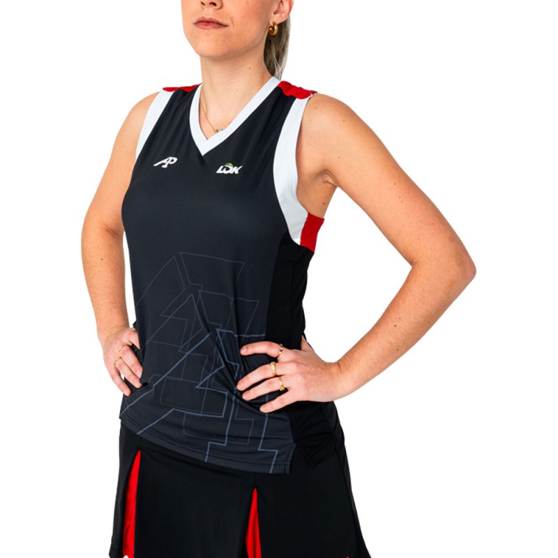 T-shirt Lok Wasatch A1Padel black T-shirt Lok Wasatch A1Padel black