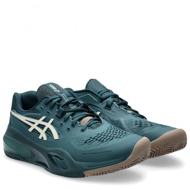 Asics Gel Resolution X Clay saxon green birch 2025 padel shoes