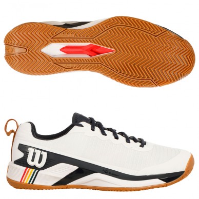 Wilson Rush Pro 4.5 Clay white 2025 padel shoes