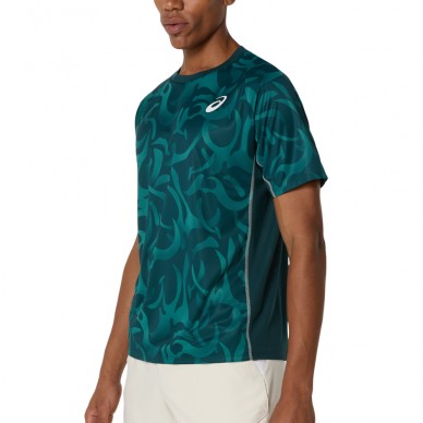 T-shirt Asics Game SS Top green