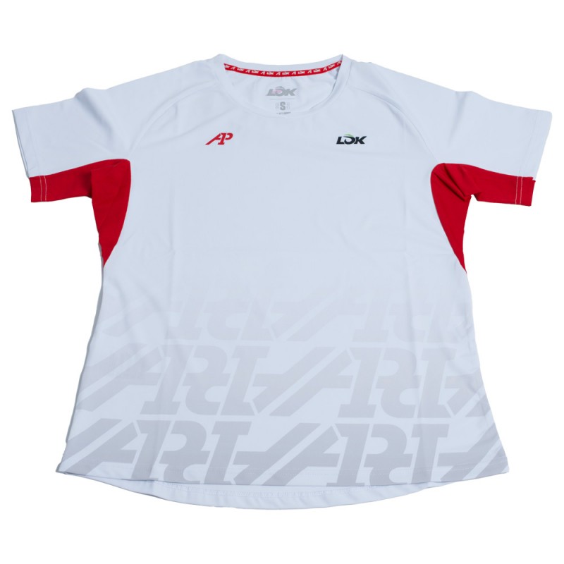 T-shirt Lok Stanish A1Padel white T-shirt Lok Stanish A1Padel white