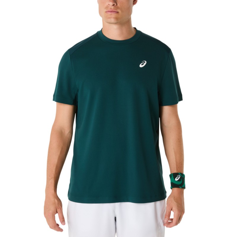 Asics Court SS Top green t-shirt Asics Court SS Top green t-shirt