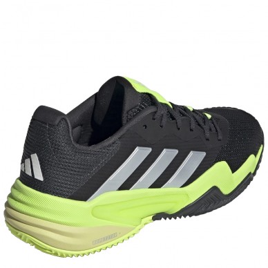 Adidas Barricade M Clay black lucid lemon 2025 padel shoes