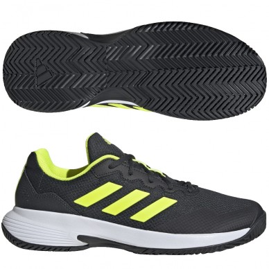 Adidas Gamecourt 2 M carbon lucid lemon 2025 padel shoes